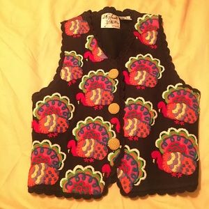 Vintage Michael Simon sweater vest (S)